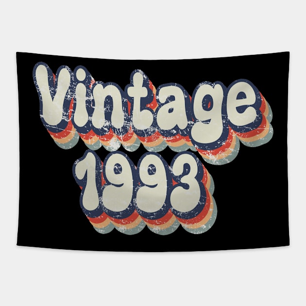 Vintage 1993 birthday Tapestry by sevalyilmazardal