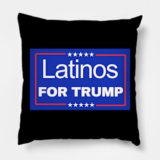 Latinos For Trump 2024 Pillow