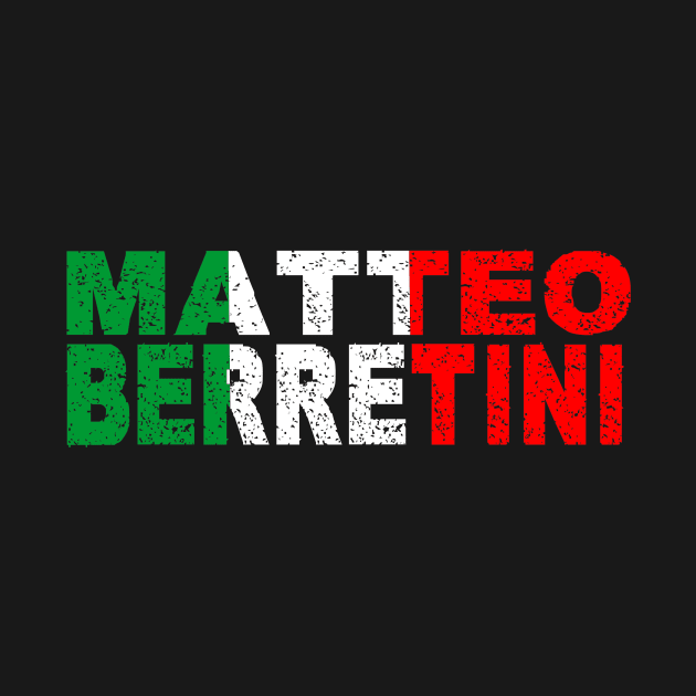 TENNIS PLAYERS - MATTEO BERRETINI by King Chris