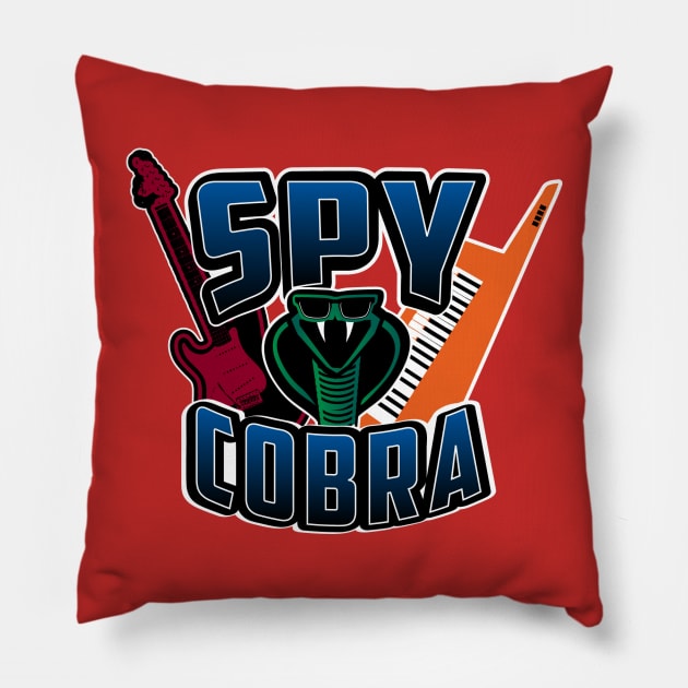 Spy Cobra Pillow by Heliosquid