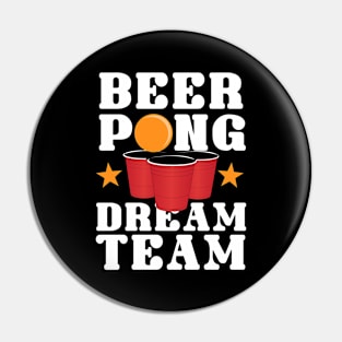 Beer Pong - Dream Team Pin