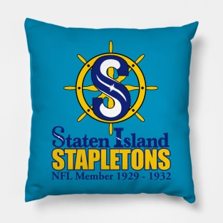 Staton Island Stapletons modern Pillow