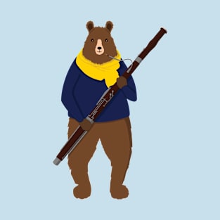 Bear with bassoon T-Shirt