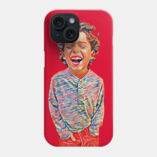 Tristan - Portrait of a Happy Child Phone Case