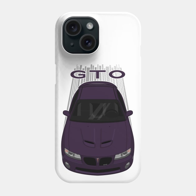 Pontiac GTO 2004-2006 - Cosmos Purple Phone Case by V8social