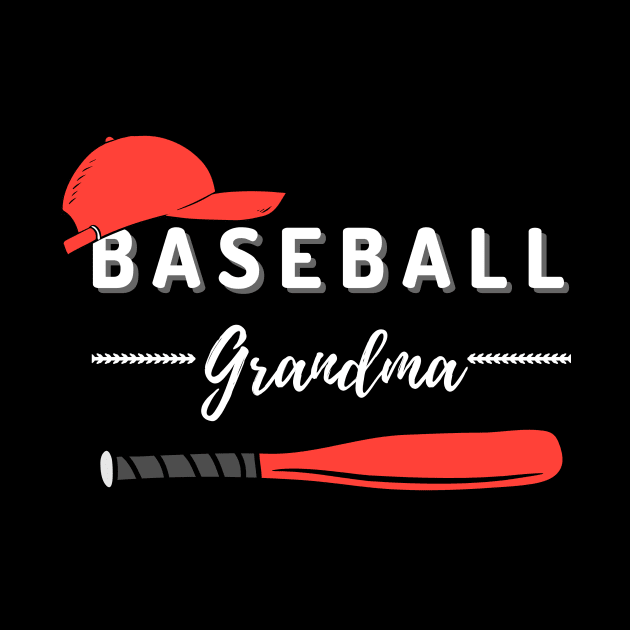 Baseball Grandma by Qibar Design