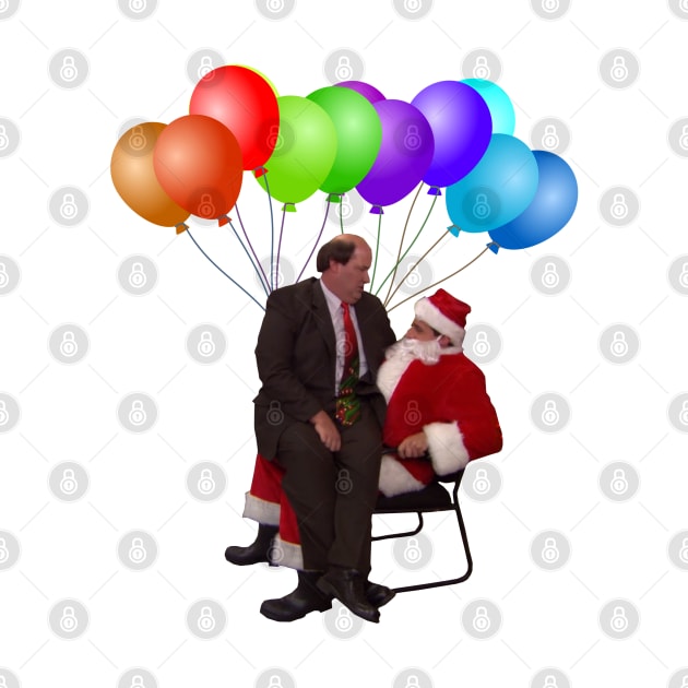 The Office Kevin 1000 Balloons Christmas Wish by felixbunny