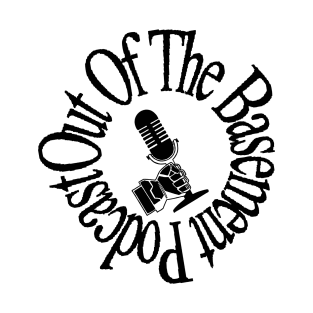 Out Of The Basement Podcast B/W T-Shirt