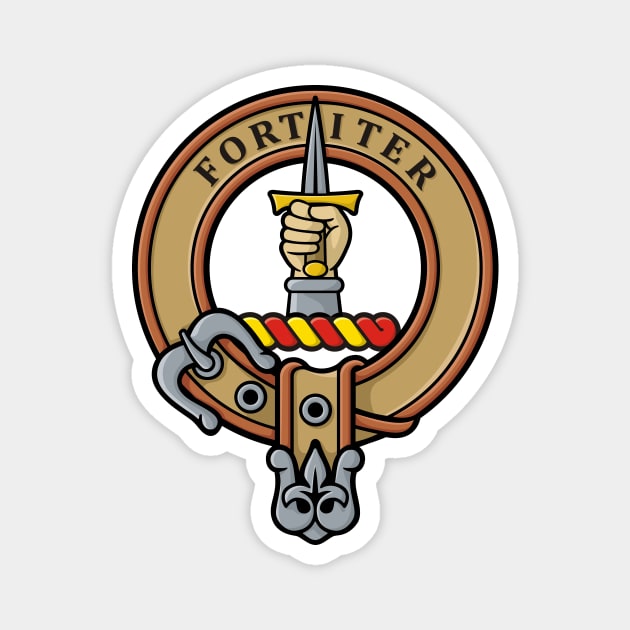 Clan MacAlister Crest Magnet by sifis