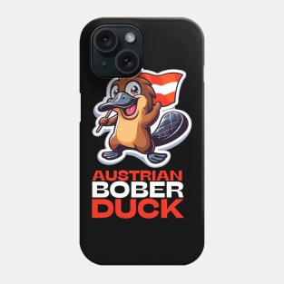 Austrian Bober Duck | Funny Platypus Humor | Bóbr | Polish Beaver | Meme from Poland | Slav | Slavic Phone Case