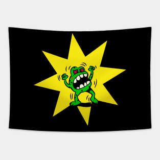 Angry Little Monster Tapestry