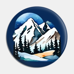 Mountain's Calling Pin