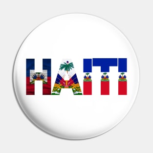 Haiti Pride design Pin