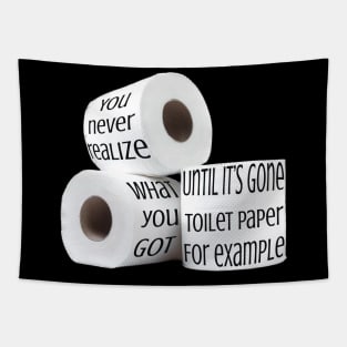 Toilet Paper Tapestry