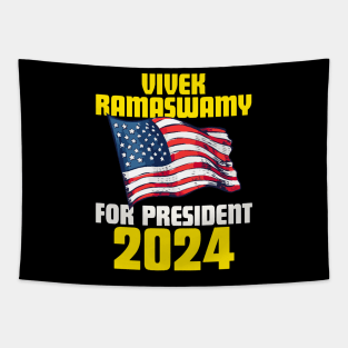 Vivek Ramaswamy Republican Candidate 2024 President Vote Tapestry