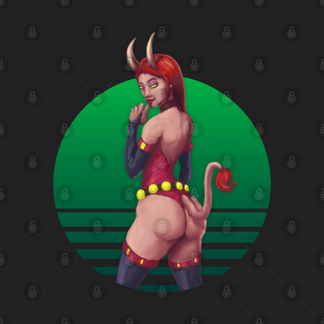 Sexy Devil Girl by JilGoo