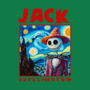 Jack in starry night T-Shirt