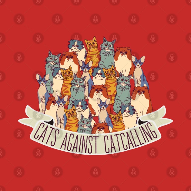 Cat againts catcalling by PincGeneral