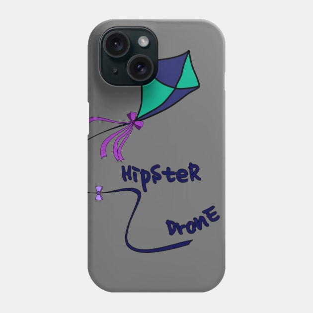 Kite, the Hipster Drone Phone Case by zoddie