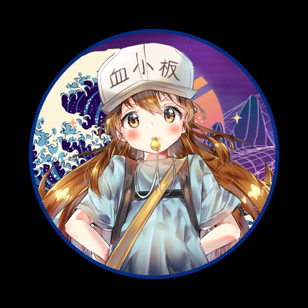 Graphic Art Platelet Comedy Japanese Anime by QuickMart