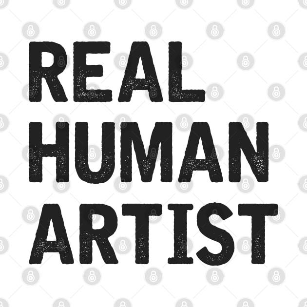 Real Human Artist by WordyBoi