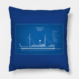 United States Revenue Cutter Gresham - AD Pillow