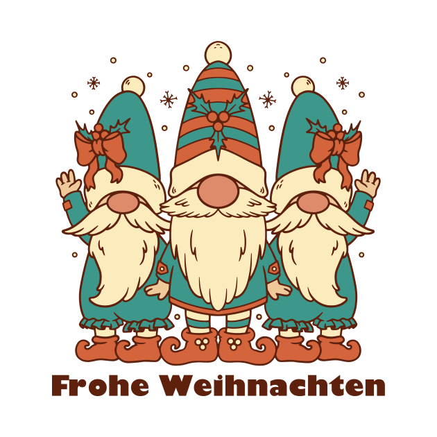 Merry Christmas in German by SunburstGeo