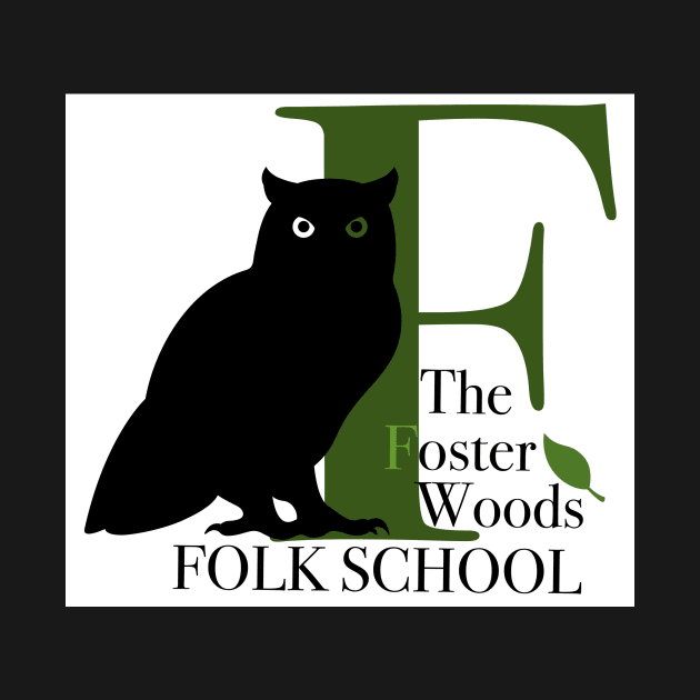 Foster Woods Folk School Logo by The Foster Woods