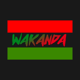 Wakandan Flag T-Shirt