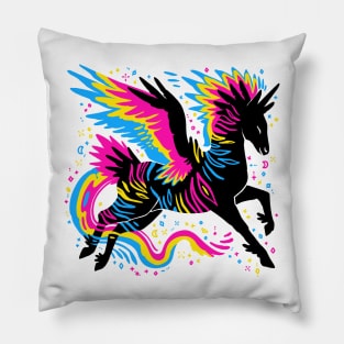 Pan Pride Alicorn Pillow