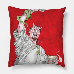 Satan Of Liberty Pillow