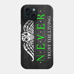 Beetlejuice Never Trust the living Type 2 Diamond Mask Phone Case