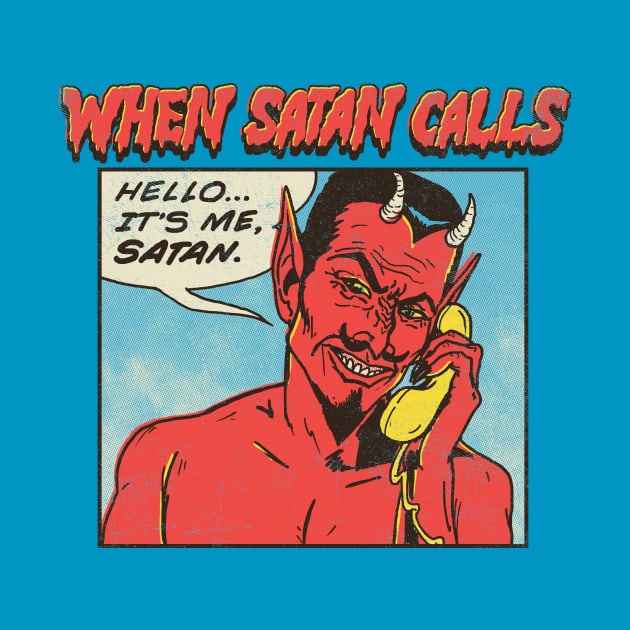 When Satan Calls by Hillary White Rabbit