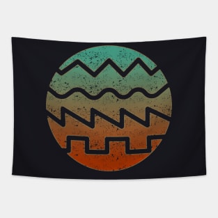 Synthesizer Waveform Tapestry
