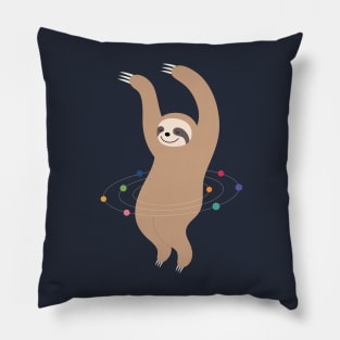 Sloth Galaxy Pillow