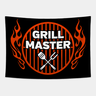 Grill Master Grilling BBQ Cooking Tapestry