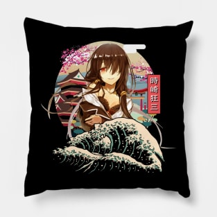 Mana Takamiya's Guardian Spirit Date T-Shirt Pillow