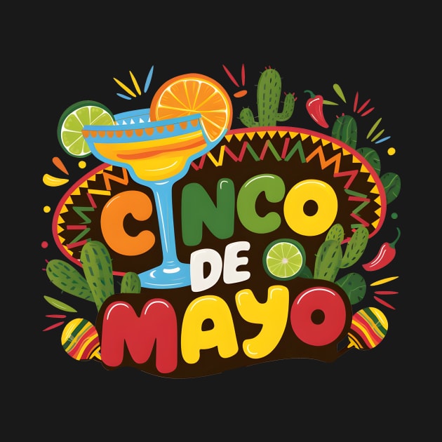 Cinco De Mayo by DelusionTees