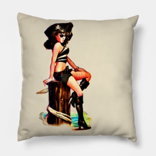 Pirate Girl Pillow