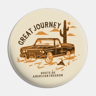 Old Americana Pin