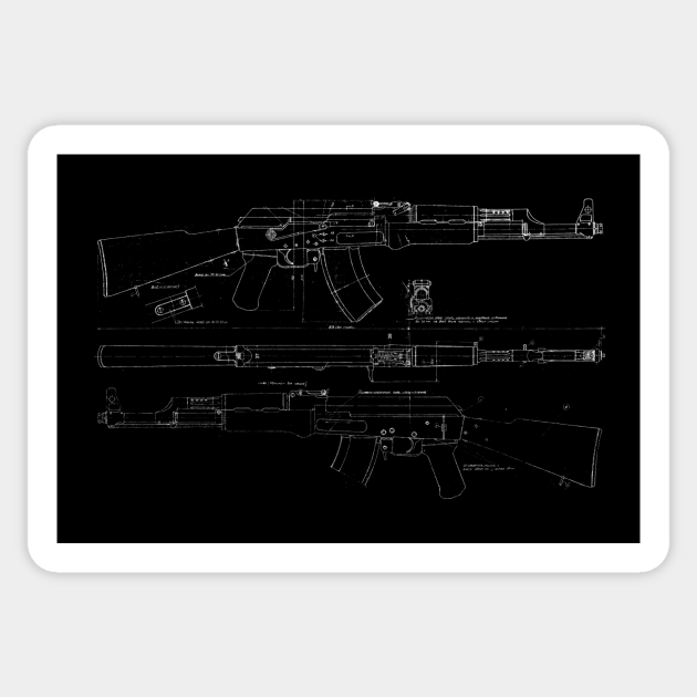AK-47 Diagram (white)
