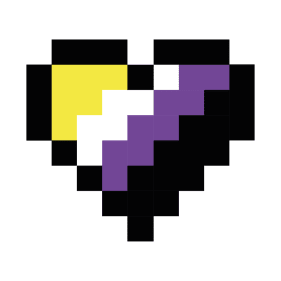 Nonbinary heart T-Shirt