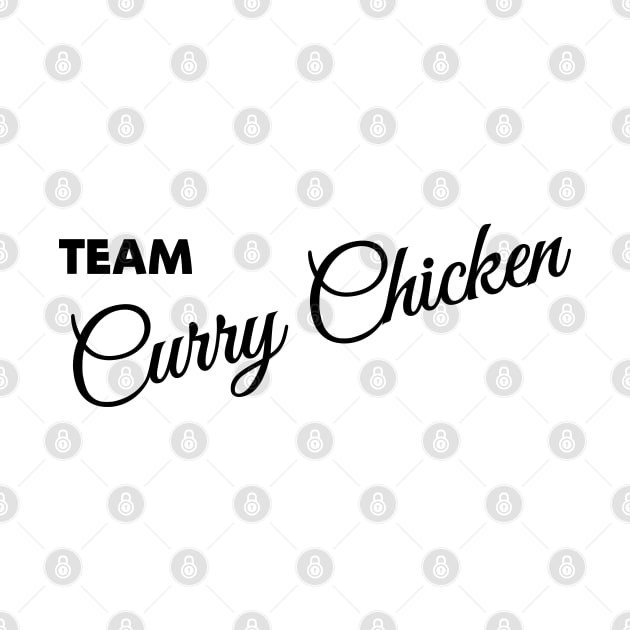 TEAM CURRY CHICKEN - IN BLACK - FETERS AND LIMERS – CARIBBEAN EVENT DJ GEAR by FETERS & LIMERS