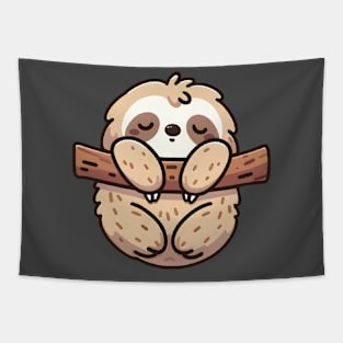 Slumbering Sloth Bliss Tapestry