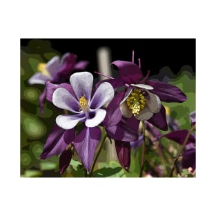 Spring Columbines in the Neighborhood T-Shirt