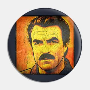 tom selleck retro Pin