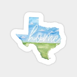 Texas Home State Magnet