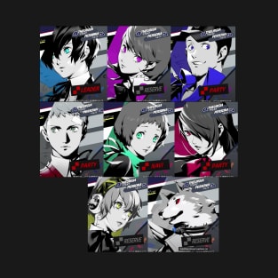 Persona 3 Reload Characters T-Shirt