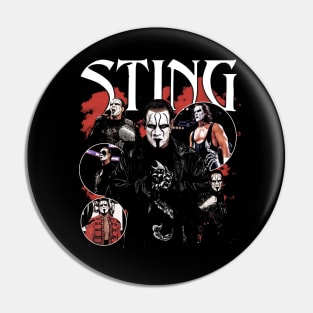 Sting Vintage Bootleg Pin