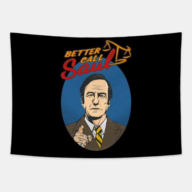 Better Call Saul  Retro Tapestry by tabkudn